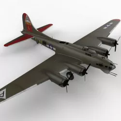 B-17 G Flying Fortress 3d model