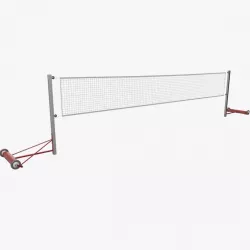 Badminton Net 3d model