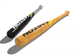 Baseball Bats 3d model