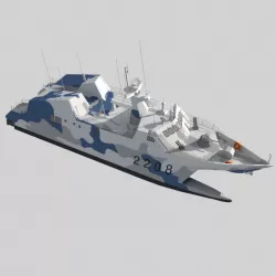 Battleship 3d model