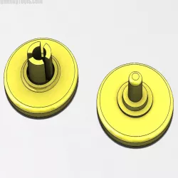 Bearing Caps for Fidget Spinner (8x22x7mm Ball Bearing)
