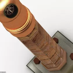 Bearing compass 3d model