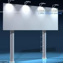 Billboard2 3d model