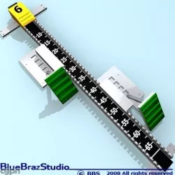Block start 3d model