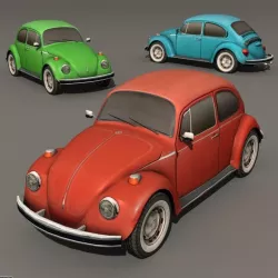 bug 3d model