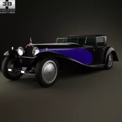 Bugatti Royale (Type 41) 1927 3d model
