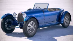Bugatti Type 43 1922-1934 3d model