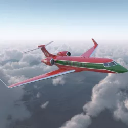 Business Jet Gulfstream G500 2 3d model