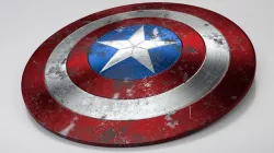 Captain America Damaged Shield 3d model