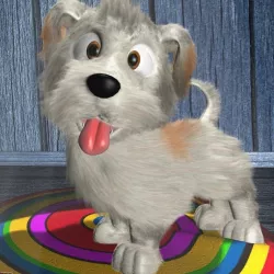 Cartoon Dog RIGGED 3d model