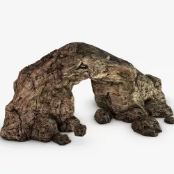 Cave entrance 3d model
