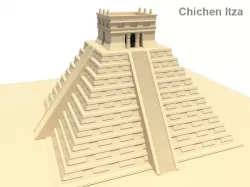 Chichen Itza 3d model