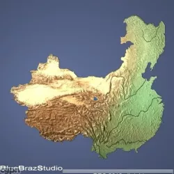 China 3d model