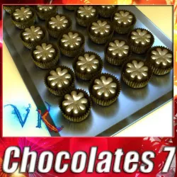 Chocolates 07 3d model