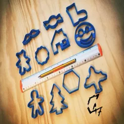 Christmas cookie cutters