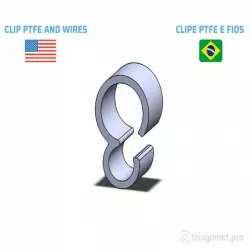 Clipe PTFE Clip SMART MAKER