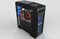 Cluster Sheet Metal PC Case 3d model