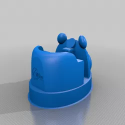 Creativity Mickey Mouse bumper car, a real car model for the amusement toy industry