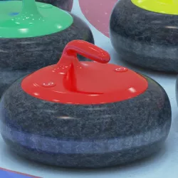 Curling collection 3d model