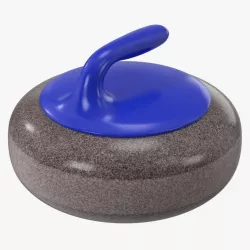Curling Rock 3d model