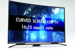 Curved Screen Televisions 3d model