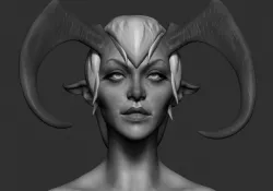 Dark Elf v1 v2 3d model