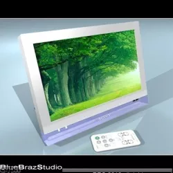 Digital photo frame 3d model