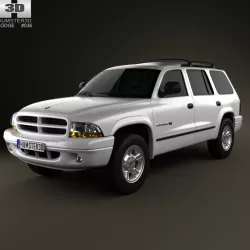 Dodge Durango 1997 3d model