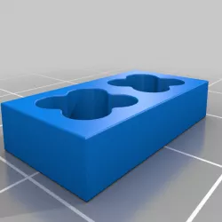 Double cable combs for sleeved pc cables