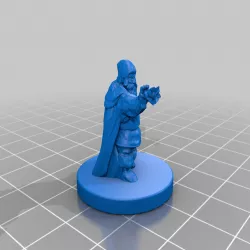 Dwarf Wizard with Ray of Frost
