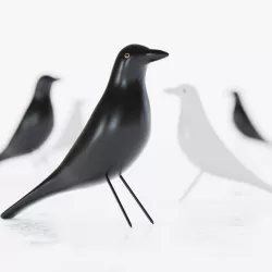 Eames House Bird Figurine 3d model