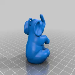 Elephant key chain 