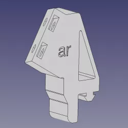 ender 3 angled side spool bracket