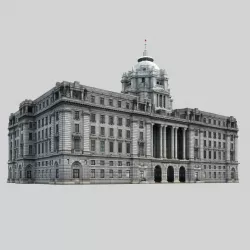 European building 3d model