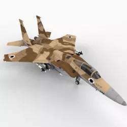 F-15C Strike Eagle, Israeli 3d model