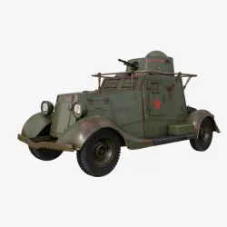FAI M Armoured Car Mental Ray 3d model