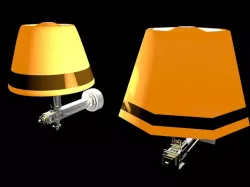 Fancy Wall Lights 3d model