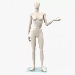 Female Mannequin Rigged 3d model