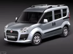 Fiat Doblo 2010 3d model