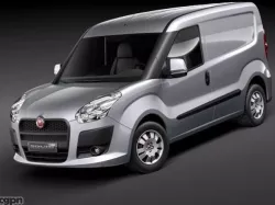 Fiat Doblo Cargo 2010 3d model