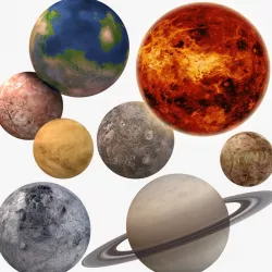 Fictional Alien Planet Collection 3d model