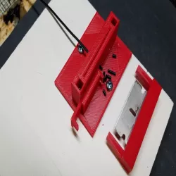 Filament pin cutter and sanding jigs