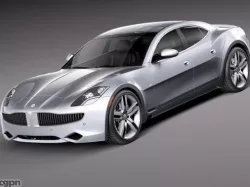 Fisker Karma 2012 3d model