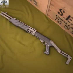 Franchi SPAS-12 3d model