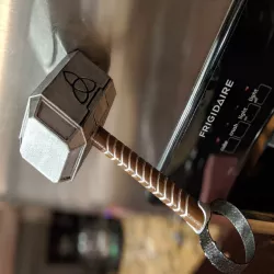 Fridge Magnet Mjolnir 300%