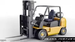 Generic Forklift 3d model