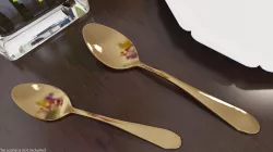 Golden Spoon 3d model