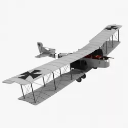 Gotha G.V. 3d model