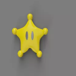 Grand Power Star Tree Topper