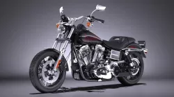 Harley Davidson Dyna Lowrider 2016 3d model